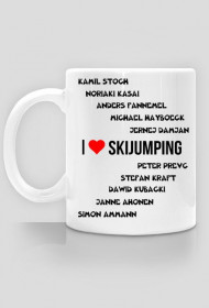 Kubek - I Love Skijumping z zawodnikami