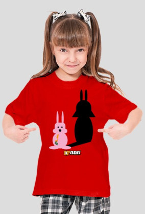 Koszulka dla dziewczynki - Lord Vader. Pada