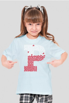 Koszulka dla dziewczynki - Polska walcząca. Pada