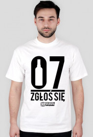 Koszulka męska - 07 zgłoś się.. Pada