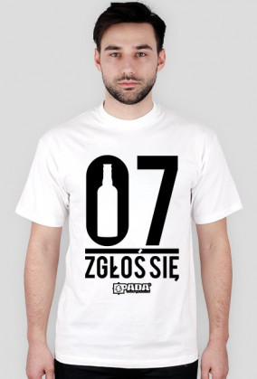 Koszulka męska - 07 zgłoś się.. Pada