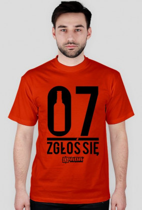 Koszulka męska - 07 zgłoś się.. Pada