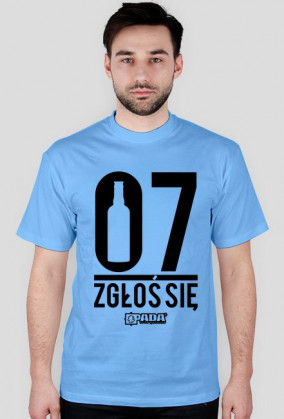Koszulka męska - 07 zgłoś się.. Pada