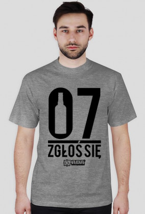 Koszulka męska - 07 zgłoś się.. Pada