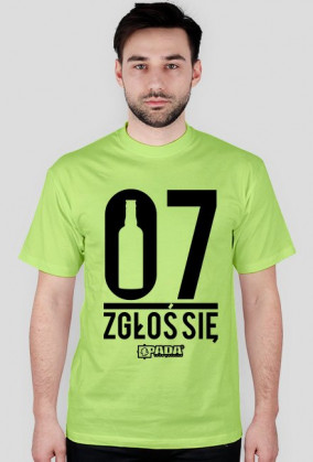 Koszulka męska - 07 zgłoś się.. Pada