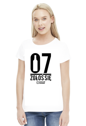 Koszulka damska - 07 zgłoś się.. Pada