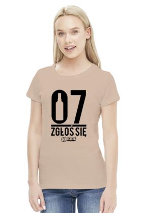 Koszulka damska - 07 zgłoś się.. Pada