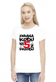 Koszulka damska - Urodziny 50 lat. Pada