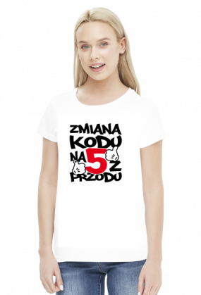 Koszulka damska - Urodziny 50 lat. Pada