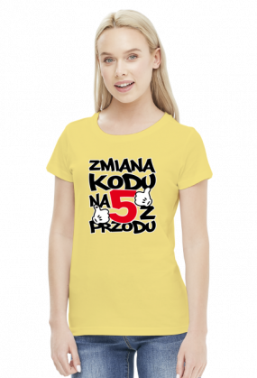 Koszulka damska - Urodziny 50 lat. Pada