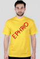 Męska koszulka z logo (żółta)