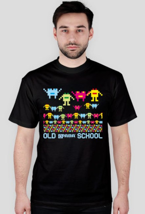 Koszulka męska - Old School. Pada