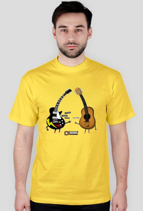 Koszulka męska - Rock & Roll. Pada