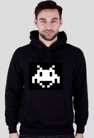 Bluza z kapturem space invader
