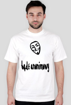 Anonimowa Koszulka MĘSKA