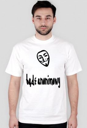 Anonimowa Koszulka MĘSKA