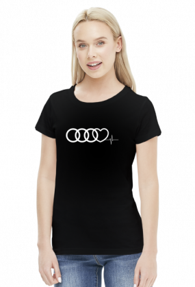 'Audi heart puls' koszulka damska