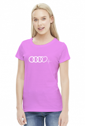 'Audi heart puls' koszulka damska