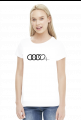 'Audi heart puls' koszulka damska,2