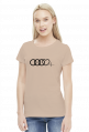 'Audi heart puls' koszulka damska,2