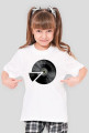 Koszulka dla dziewczynki - Winyl płyta. Pada