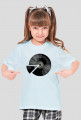 Koszulka dla dziewczynki - Winyl płyta. Pada