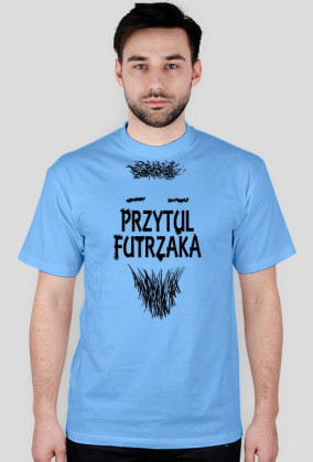 PRZYTUL FUTRZAKA czarny napis