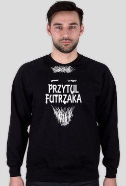 PRZYTUL FUTRZAKA bluza czarna