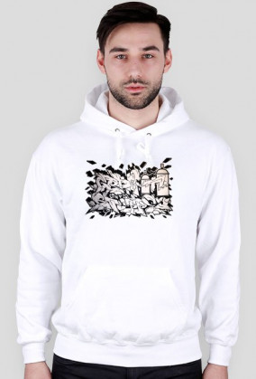 BLUZA MĘSKA Z KAPTUREM Graffiti Can't Be Stopped