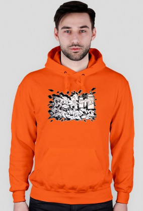 BLUZA MĘSKA Z KAPTUREM Graffiti Can't Be Stopped
