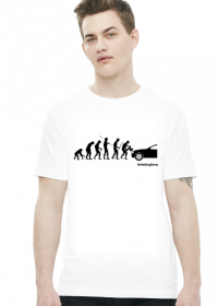 Koszulka biała - Ewolucja Detailingu - Koszulka Detailera - Detailing