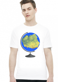 Koszulka globus Polski
