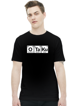 Otaku - Wzór Chemiczny - Japoński - Prezent dla fana anime / Otaku - Koszulka męska