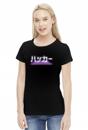 Hacker (ハッカー) - Prezent dla Otaku - Koszulka damska