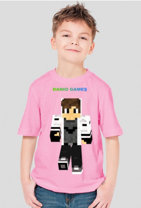 Daniowa Koszulka z jego skinem z Minecrafta