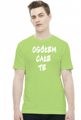 "Ogółem całe te" - różne kolory