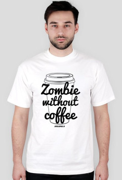 Zombie without coffe - T-shirt Men
