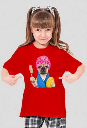 koszulka dziecięca mops