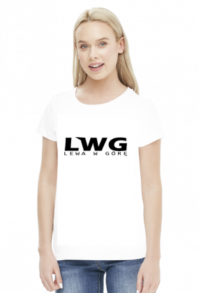 Lewa w gorę - damska koszulka motocyklowa