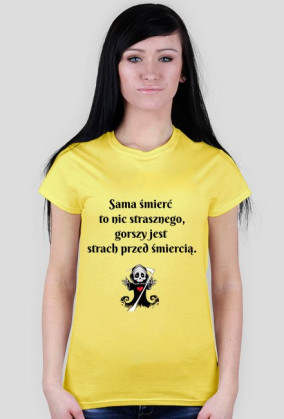 Śmierć, koszulka damska