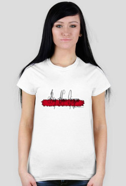 T-shirt damski "Bóg Honor Ojczyzna"