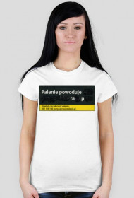 Palenie powoduje rap ["damska"]