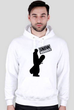 Bluza z kapturem dla prawdziwego fana snowboardu