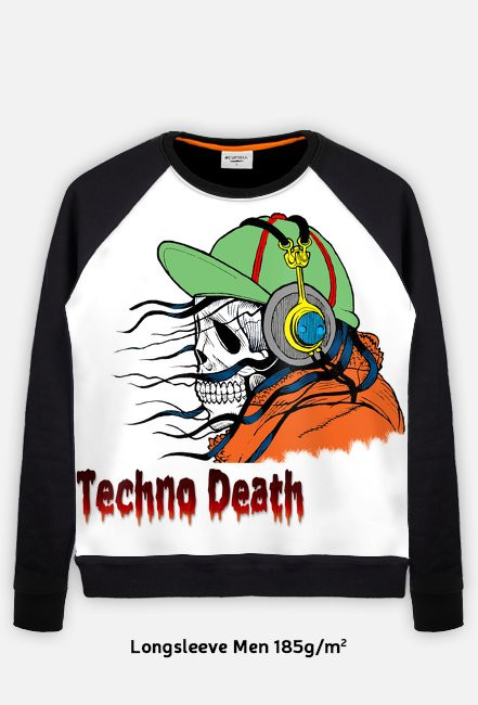 Techno death, bluza męska FP