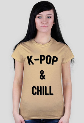 KPOP & CHILL BIAŁA DAMSKA