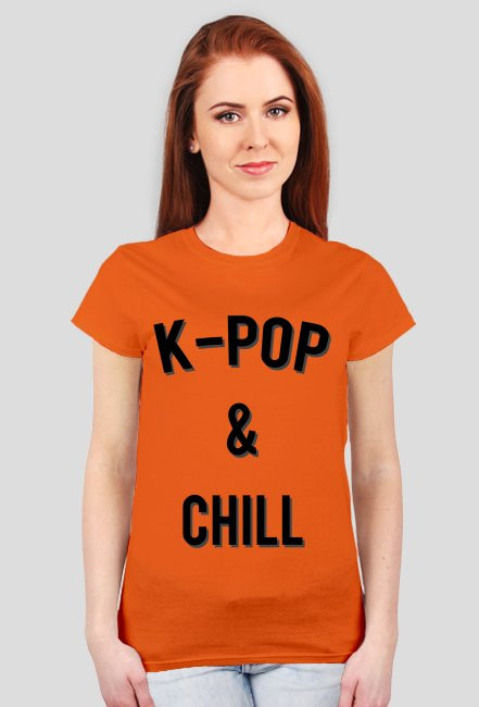 KPOP & CHILL BIAŁA DAMSKA