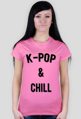 KPOP & CHILL BIAŁA DAMSKA