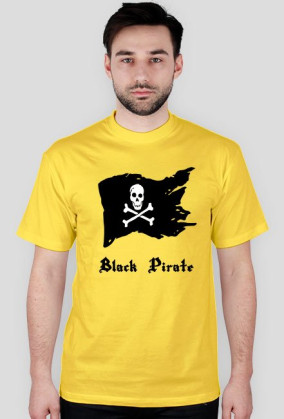 Black Pirate, koszulka męska
