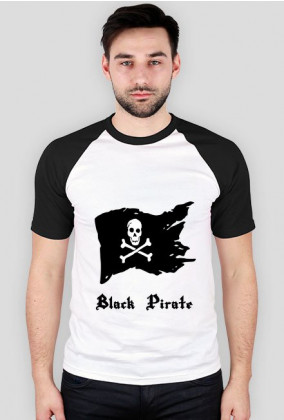 Black Pirate, koszulka męska 2