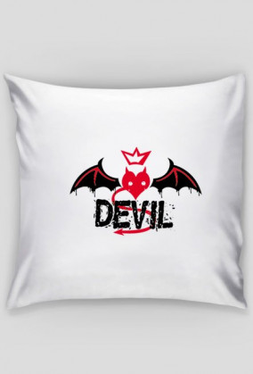 Poduszka DEVIL&ANGEL - White Raven Style